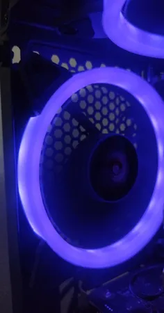 فن کیس دیویژن مدل 12025L ARGB-PWM بسته 3 عددی