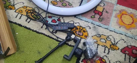 رینگ لایت مدل MJ33-RGB