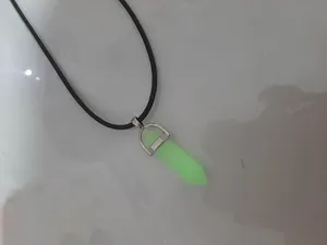 تجریه خرید آویز گردنبند مدل سنگ منشوری