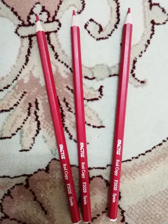 مداد قرمز فکتیس کد F2020 بسته 12 عددی