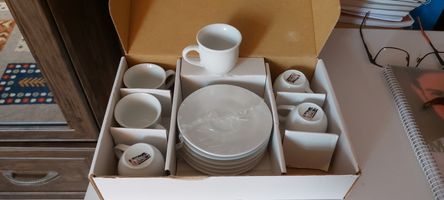 سرویس چای خوری 12 پارچه شرکت صنایع چینی تقدیس کد 130-1