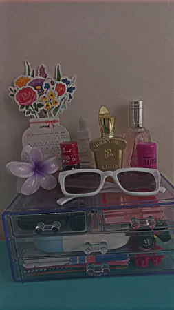 استند لوازم آرایشی نیلوشاپ مدل چهار کشو کد 4Drawers