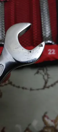 آچار یکسر تخت و یکسر رینگی توسن مدل T101-S12 مجموعه 12 عددی