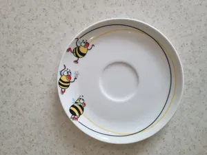 تجریه خرید سرویس غذاخوری 5 پارچه کودک چینی زرین ایران مدل Bumble bee درجه سه