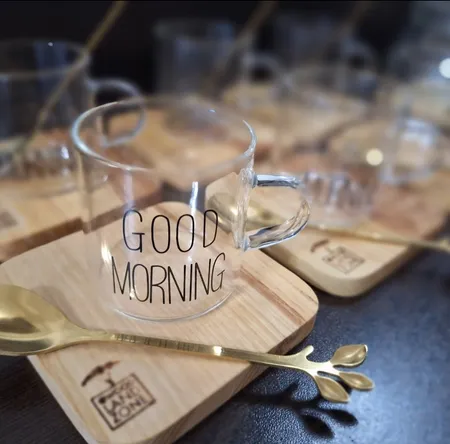 قاشق چای خوری مدل برگ کد 00601 مجموعه 6 عددی