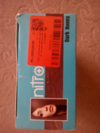 کیت رنگ مو و ابرو نیترو پلاس شماره 6.55 حجم 100 میلی لیتر رنگ ماهگونی تیره