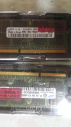 رم لپ تاپ سامسونگ مدل 1333 DDR3 PC3 10600s MHz ظرفیت 4گیگابایت