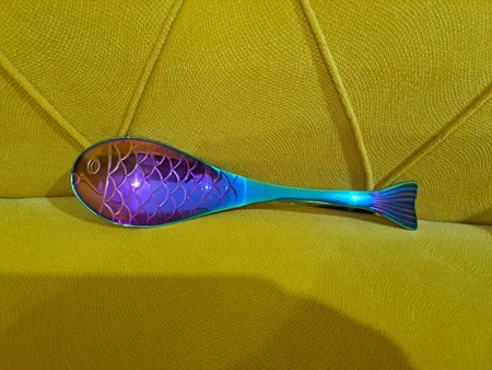 قاشق آجیل خوری مدل Fish کد 00574