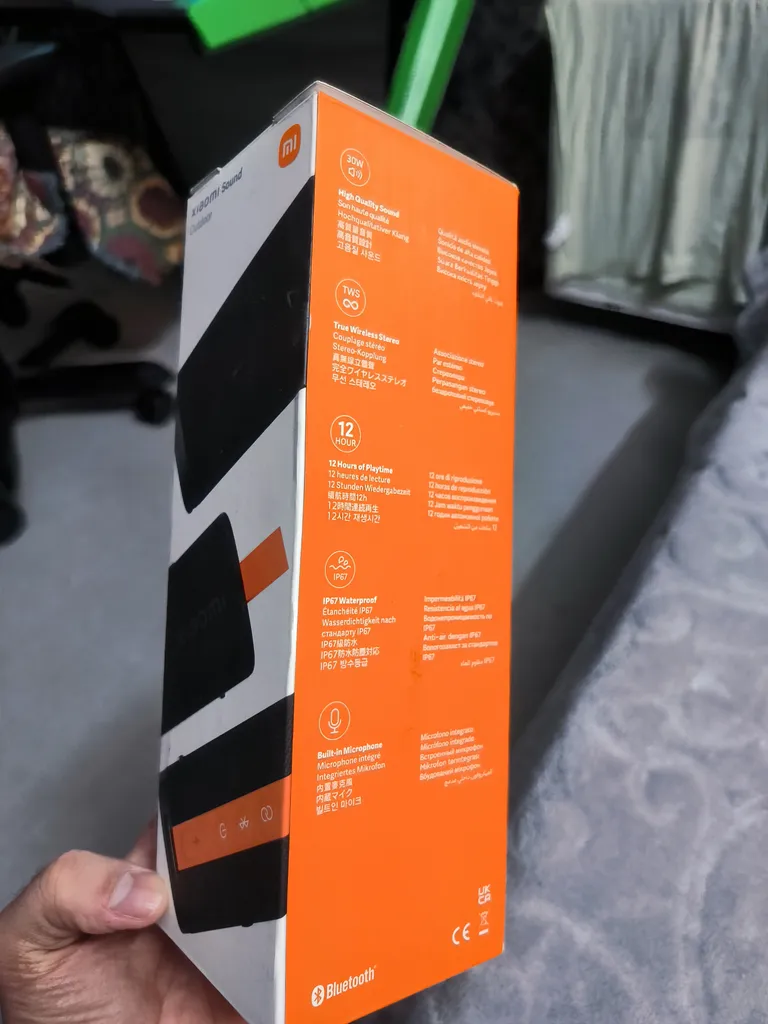 اسپیکر بلوتوثی قابل حمل شیائومی مدل Sound Outdoor اسپیکر بلوتوثی قابل حمل شیائومی مدل Sound Outdoor