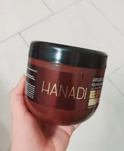 تجریه خرید ماسک مو مغذی هانادی مدل روغن آرگان حجم 500 میلی لیتر