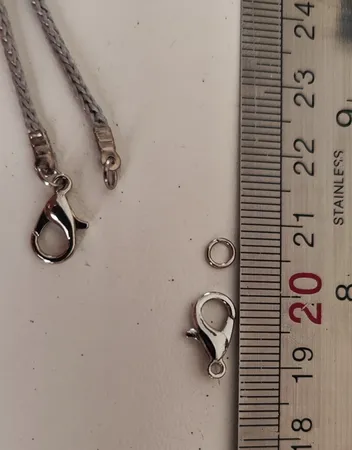 قفل طوطی و حلقه دستبند کد 059 مجموعه 12 عددی