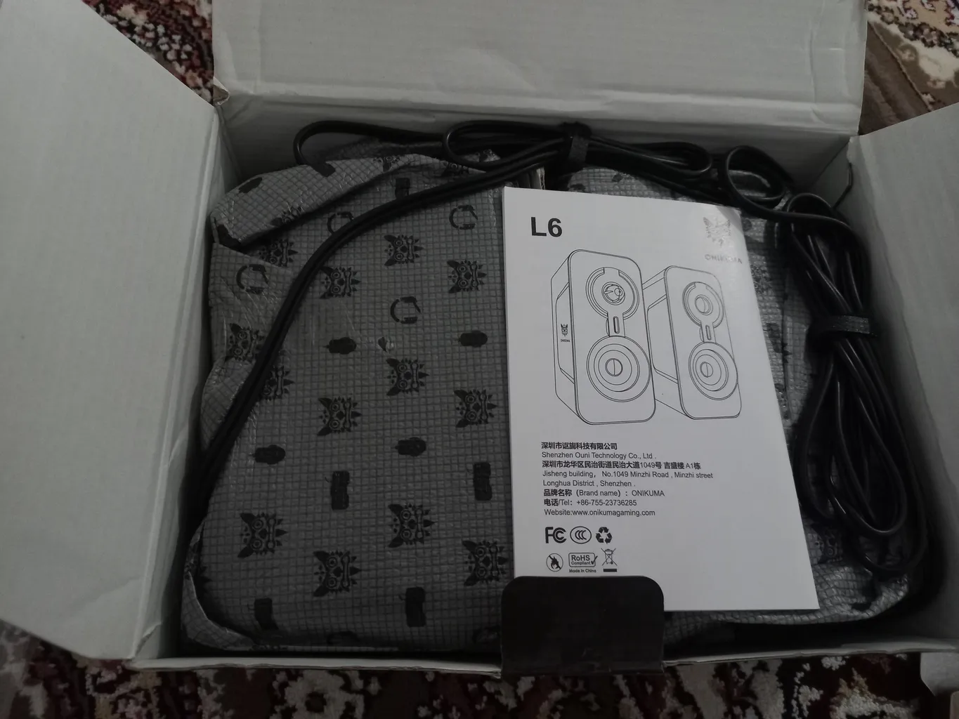 اسپیکر دسکتاپ اونیکوما مدل L6