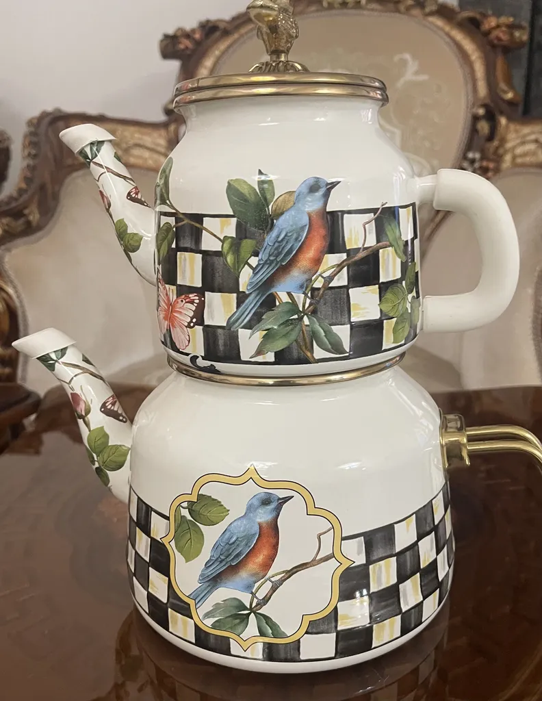 ست کتری و قوری میس بتی مدل Papagan