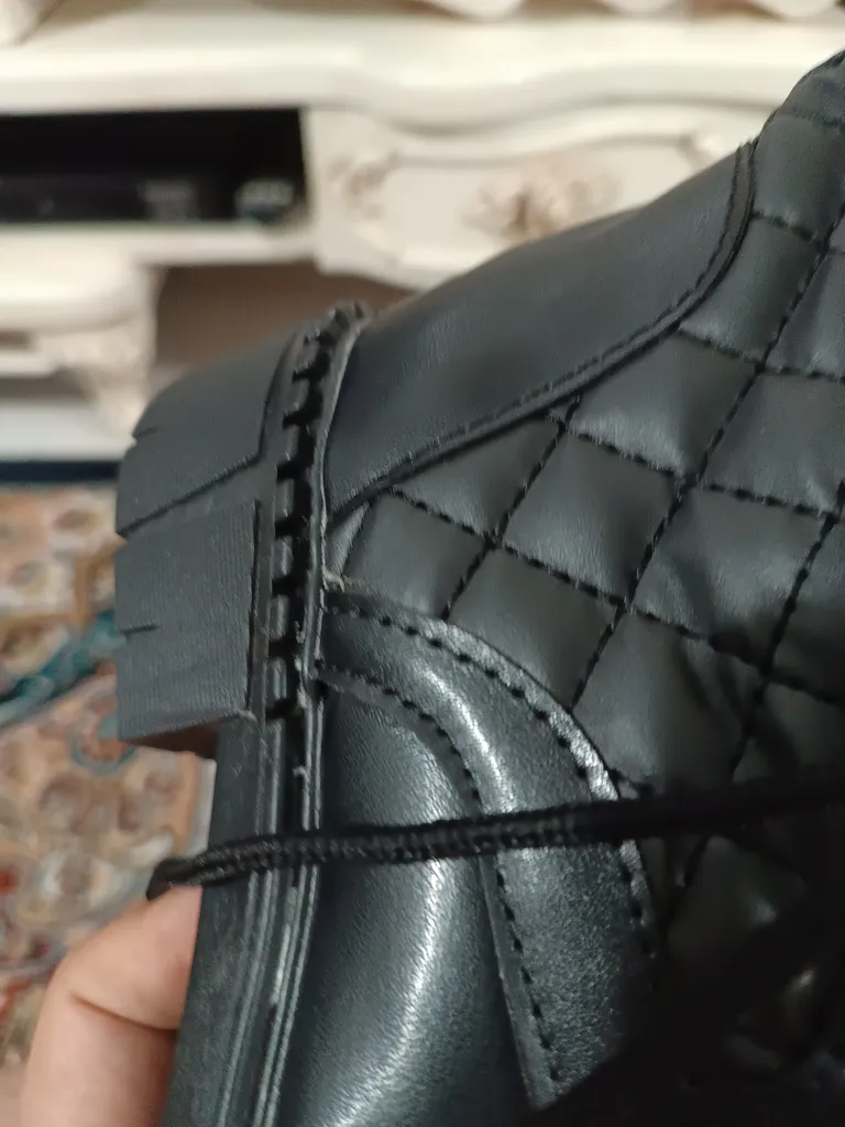 نیم بوت زنانه مدل دو سگک کد 001