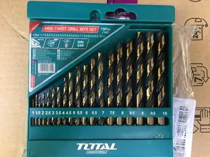 تجریه خرید مته کبالت توتال مدل TACSD0195 مجموعه 19 عددی