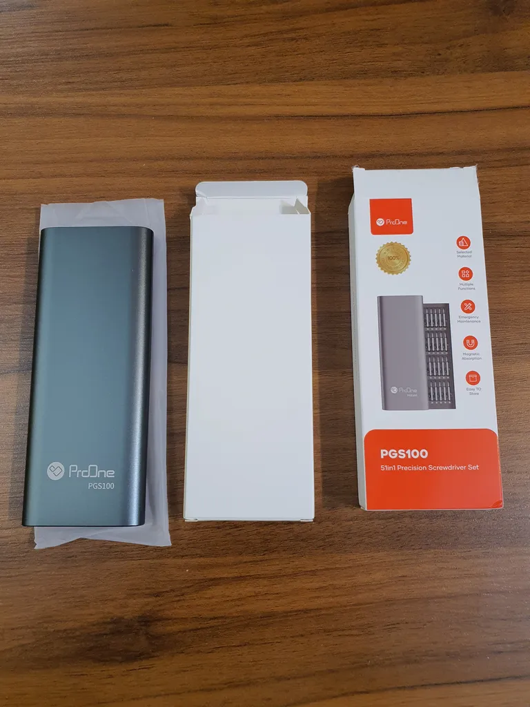 پیچ گوشتی و سری پیچ گوشتی پرووان مدل PGS100 بسته 51 عددی