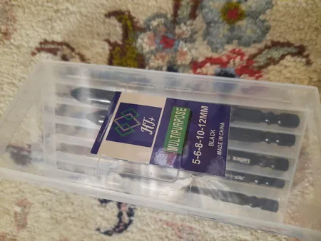 مته نیزه ای چهار پر اچ جی مدل YP-HJ-4PAR مجموعه 5 عددی