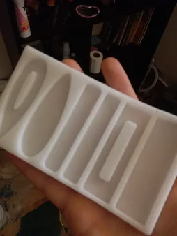 قالب رزین مدل گیره مو طرح کلاسیک کد SIM1