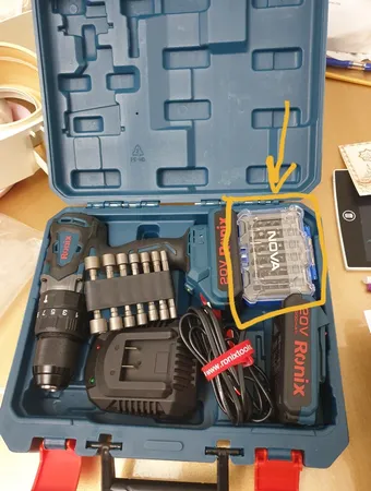 سری پیچ گوشتی نووا مدل 1336 کد a2 مجموعه 32 عددی