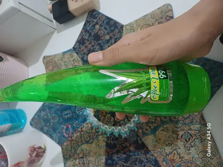 ژل آبرسان پوفوسوفو مدل آلوئه ورا شاخکی حجم 260 میلی لیتر