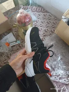 تجریه خرید کفش مخصوص پیاده روی پسرانه مدل WALKING کد BK رنگ مشکی