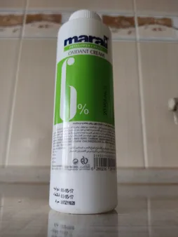 اکسیدان مارال مدل 20vol شش درصدی حجم 150 میلی لیتر