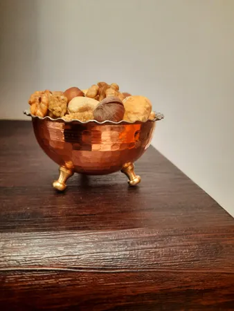 پیاله مسی مدل هفت سین کد 001 بسته 6 عددی