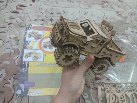 ساختنی مدل ماشین آفرود