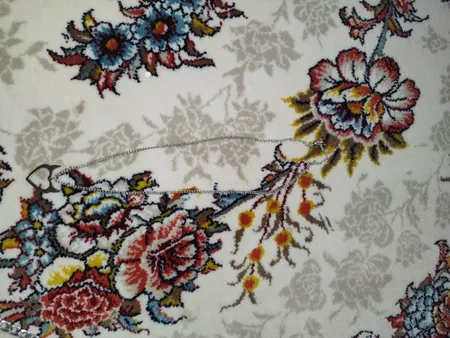 گردنبند دخترانه مدل قلب شاخ دار کد 25