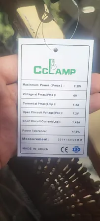 شارژر خورشیدی سی کلمپ مدل CL-670