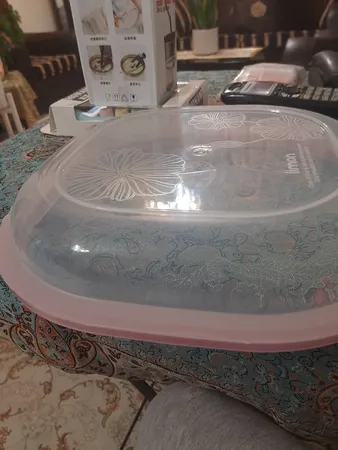 ظرف نگهدارنده لیمون مدل GLASS CONTAINER مجموعه 4 عددی