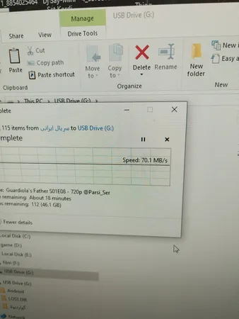 فلش مموری سن دیسک مدل ULTRA SHIFT CZ410 ظرفیت 128 گیگابایت