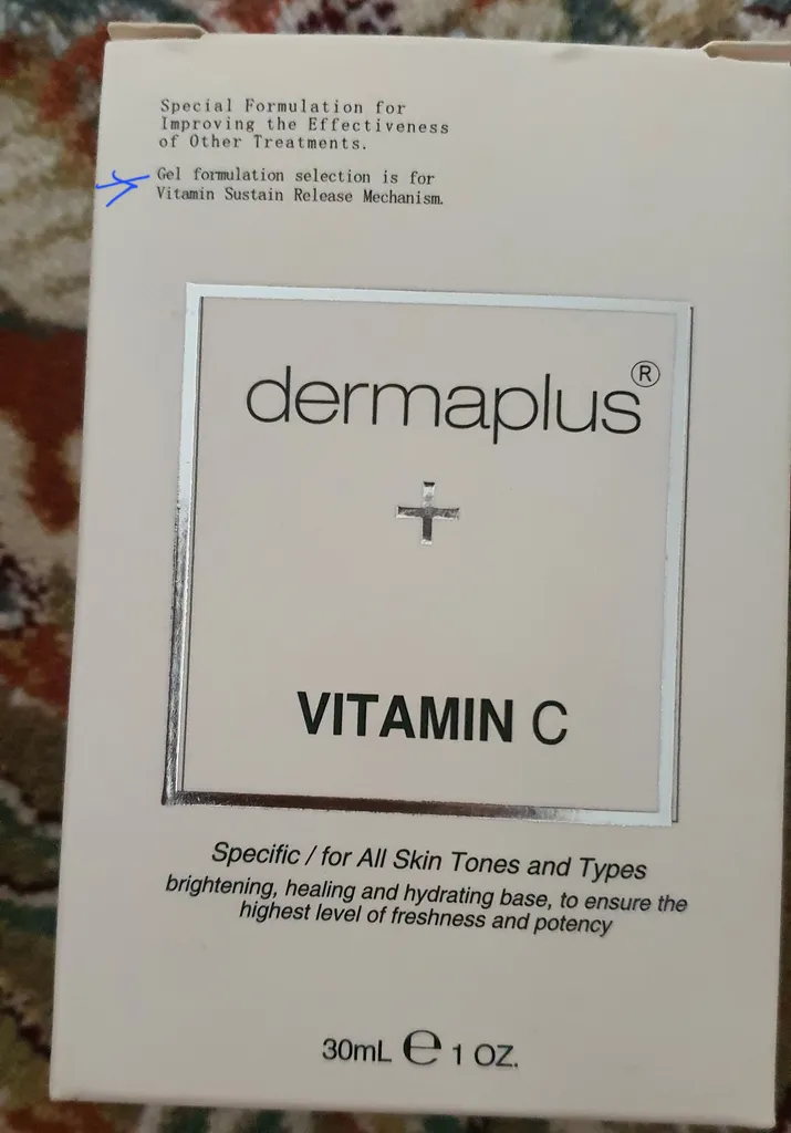 سرم پوست درما پلاس مدل ویتامین سی حجم 30 میلی لیتر