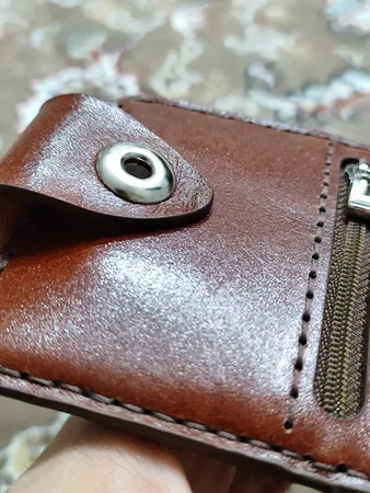 کیف پول خانه چرم آنا مدل 57777