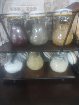 ست جای ادویه 6 پارچه زیبا مدل 108860