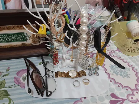 استند جواهرات طرح شاخ گوزن کد 0030