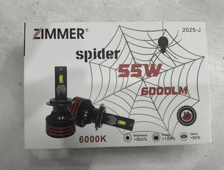 هدلایت لامپ خودرو زیمر مدل M8 PRO پایه H7 بسته دو عددی