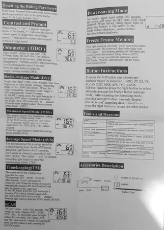 کیلومتر شمار دوچرخه شنبا مدل SB-318