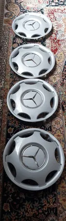 قالپاق چرخ ابویی مدل بنزی سایز 13 اینچ مناسب برای پراید بسته 4 عددی