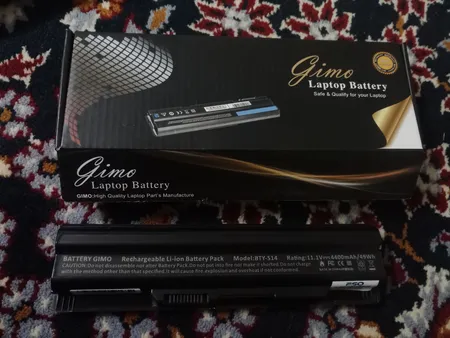 باتری لپ تاپ 6 سلولی مدل FX 620 برای لپ تاپ ام اس ای BTY-S14