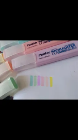 ماژیک علامت گذار پنتر مدل pastel بسته 6 عددی