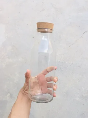 بطری مدل شیشه ای کد A14