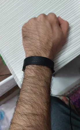 دستبند چرم وارک مدل پرهام کد rb201