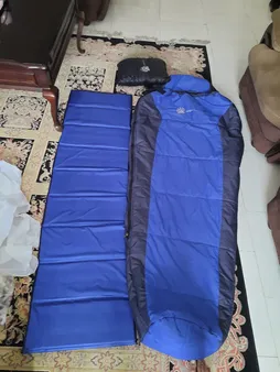 ست کیسه خواب و زیرانداز کنتال مدل gldn bear به همراه بالش