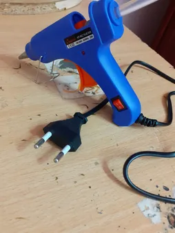 دستگاه چسب تفنگی 20 وات مدل Hotmelt FQ-E