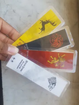 نشانگر کتاب بیگای استودیو مدل خاندان گیم آف ترونز بسته ی 7 عددی