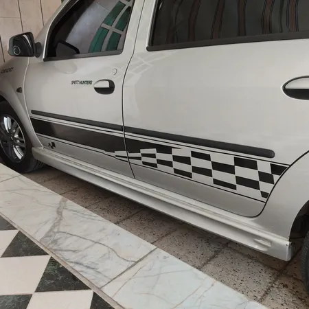 برچسب بدنه خودرو سهیل چاپ طرح اسپرت پرچم کد S02 بسته ۲ عددی