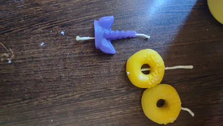 رنگ شمع سازی چلیپا مدل Eco حجم 18 میلی لیتر بسته 8 عددی