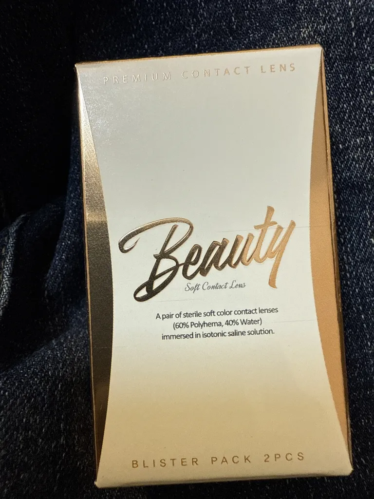 لنز چشم بیوتی کد 135 رنگ خاکستری روشن