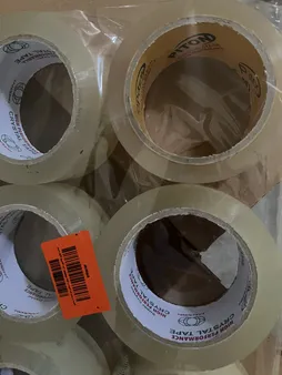 چسب نواری جانسون مدل 50micron عرض 5 سانتی متر بسته 6 عددی